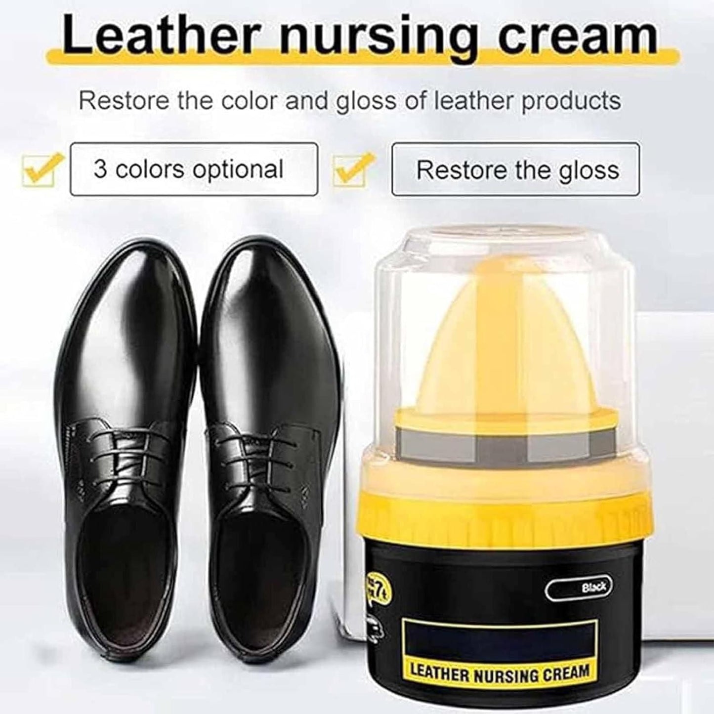 Leather Repair Cream Liquid Shoe Polish